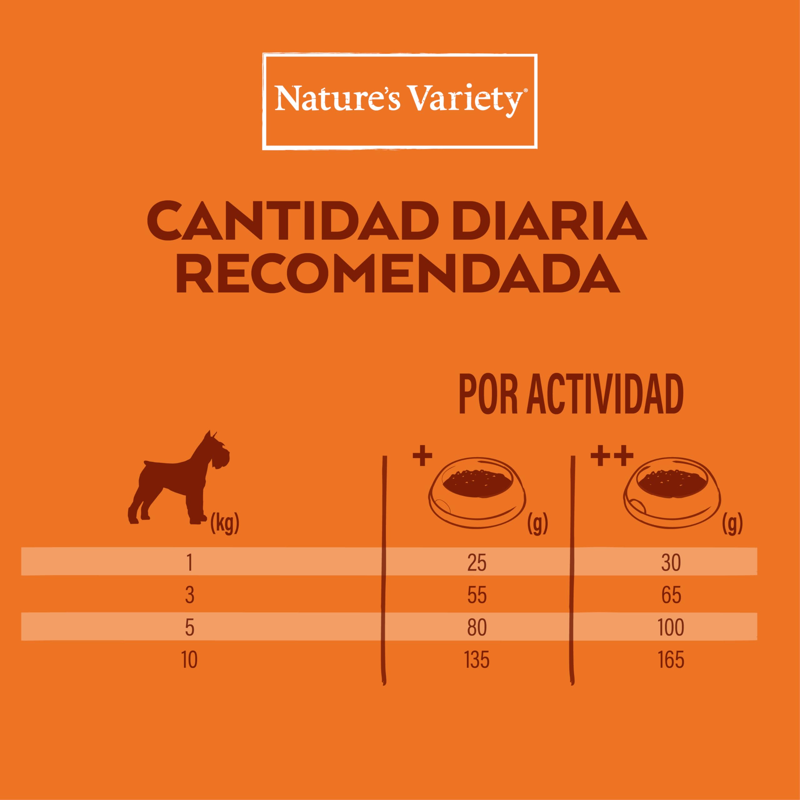 Nature's Variety No Grain Pienso para Perros Adultos con Mini con Salmón Noruego - 7kg, El embalaje puede variar (cambio de diseño)