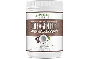 Primal Kitchen Collagen Peptide Drink Mix, Collagen Fuel, Chocolate Coconut, 13.9 oz (394 g)