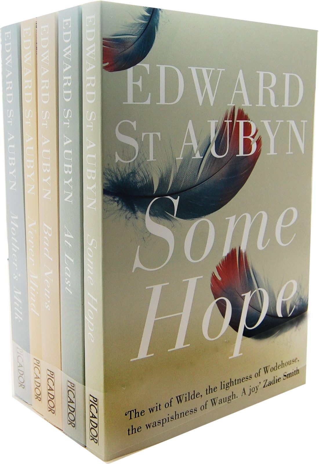 The Patrick Melrose Novels Collection Edward St Aubyn 5 Books Set (Mothers Milk, Never Mind, Some Hope, At Last, Bad News)