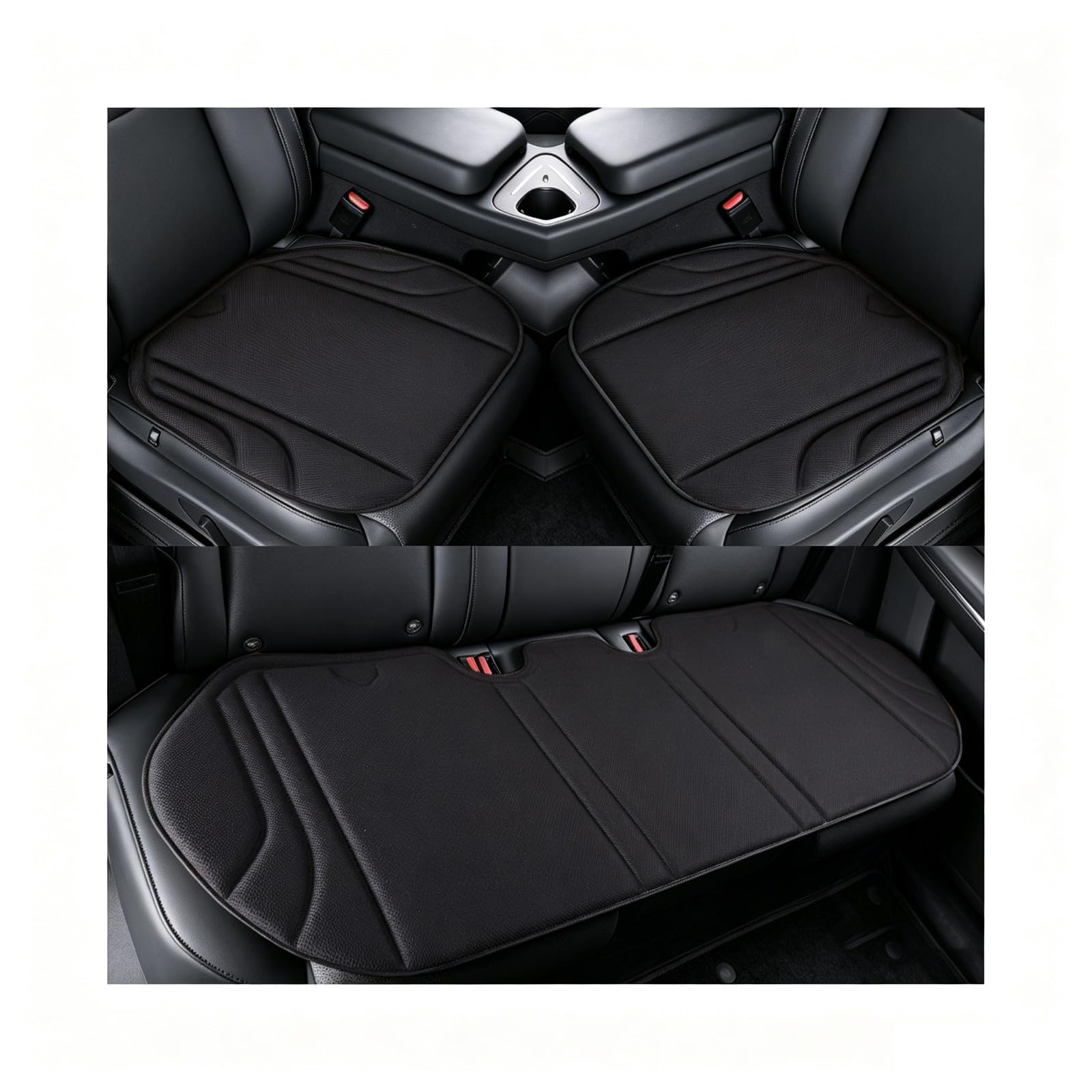 cuscini per sedile auto per Renault Kangoo Express Box(1997-2008) | Set di 3 Tutte le stagioni, flessibile e altamente elastico, resistente usura e strappi, compatibile con regolazione sedile