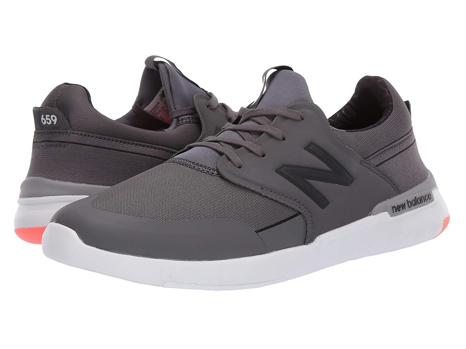

New Balance Numeric AM659 (Dark Grey/Orange) Men's Skate Shoes, Gray