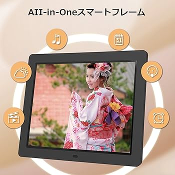 Amazon | Moonka デジタルフォトフレーム WiFi 15.6型 IPS高精細タッチ