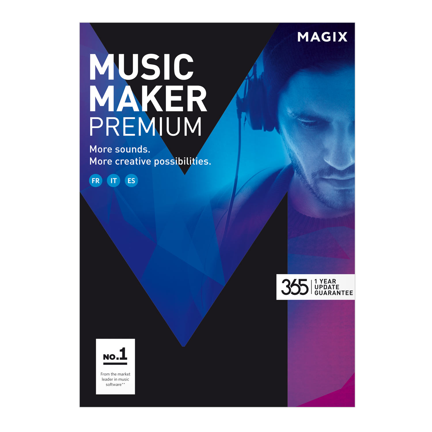 MAGIX Music Maker – 2017 Premium Edition – Logiciel de musique : enregistrez, éditez et remixez votre musique [Téléchargement]