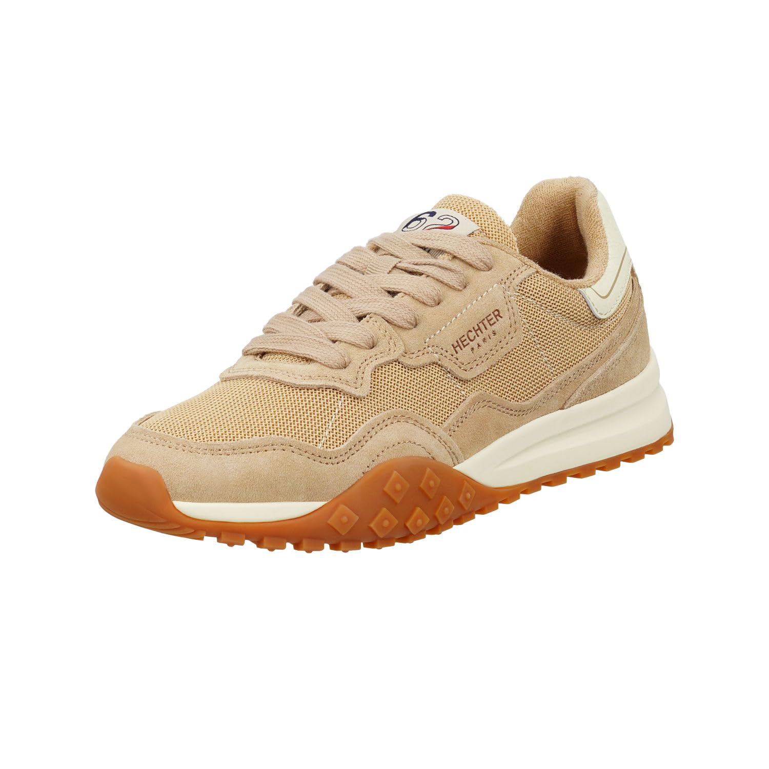 Hechter Paris Men Francois Sneaker, Warm Sand, 9.5 UK
