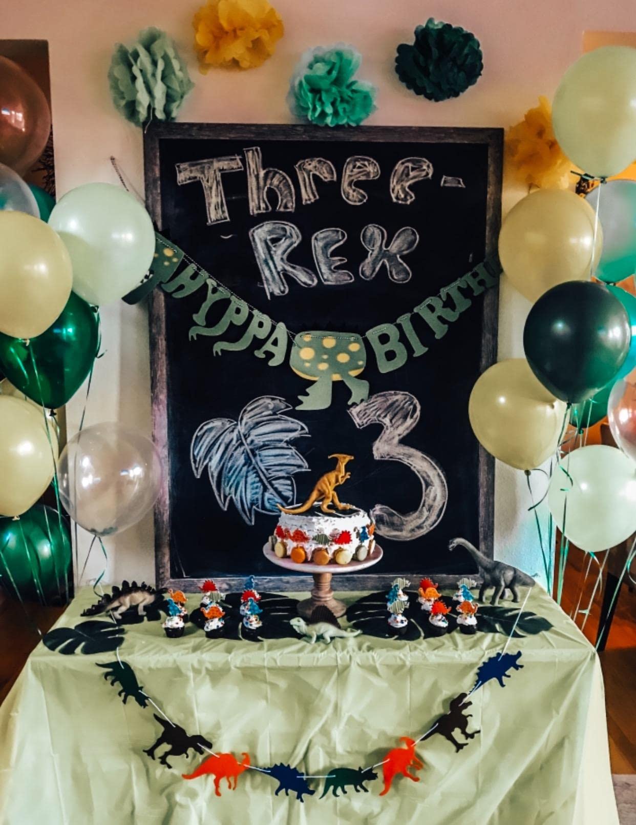 Dinosaur Birthday Decorations Party Supplies Included Birthday Banner