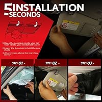 Vista 141 de KAYZT Parasol para parabrisas para Toyota Tacoma 2016-2025, plegable, accesorios de ajuste personalizado para ventana delantera