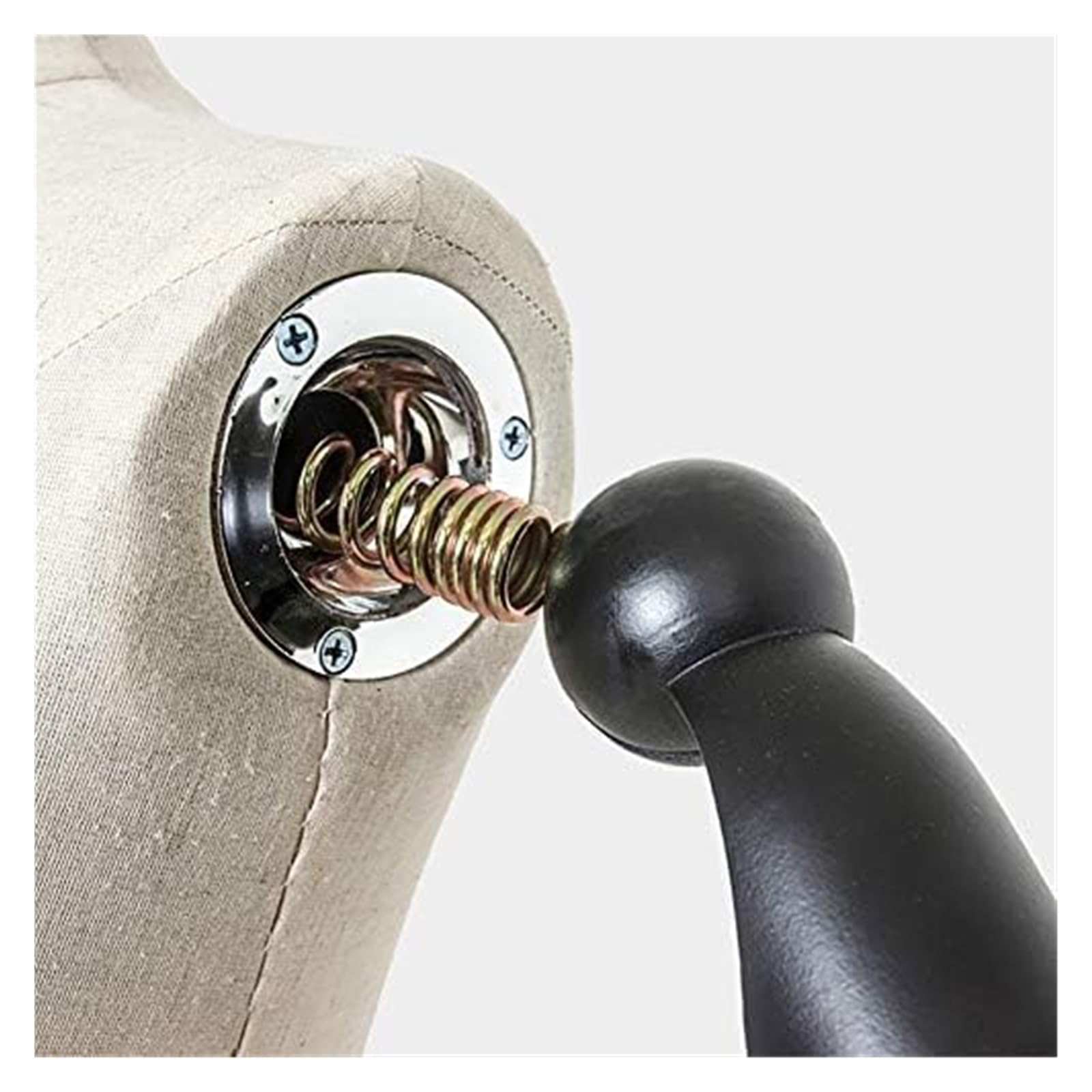 Schaufensterpuppe Torsoständer, weibliches Modell, Bekleidungstorso, mit Armen, Schaufensterbüste, Puppen