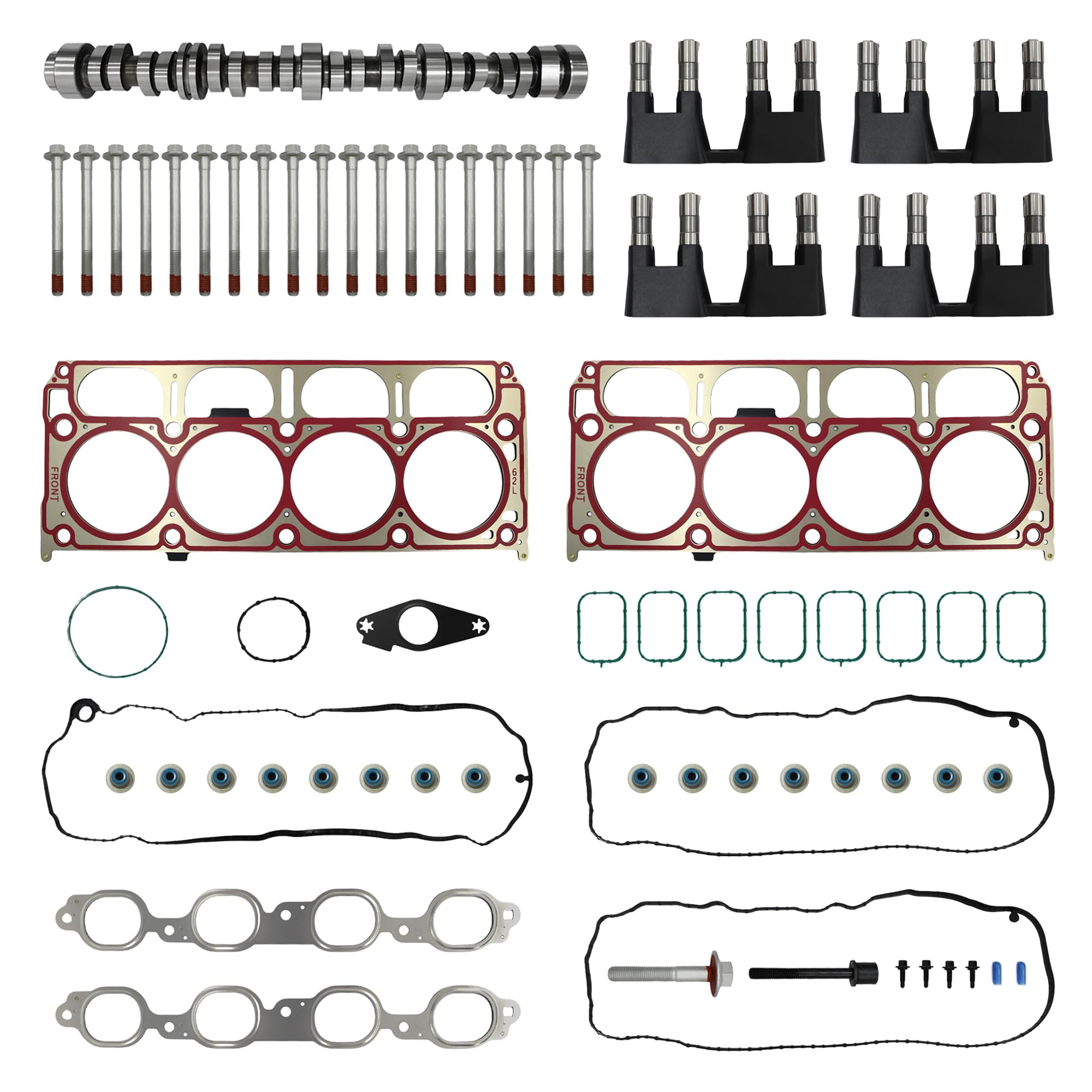 Photo 1 of AUCERAMIC 6.2L Camshaft Lifter Kit with Head Gasket Set