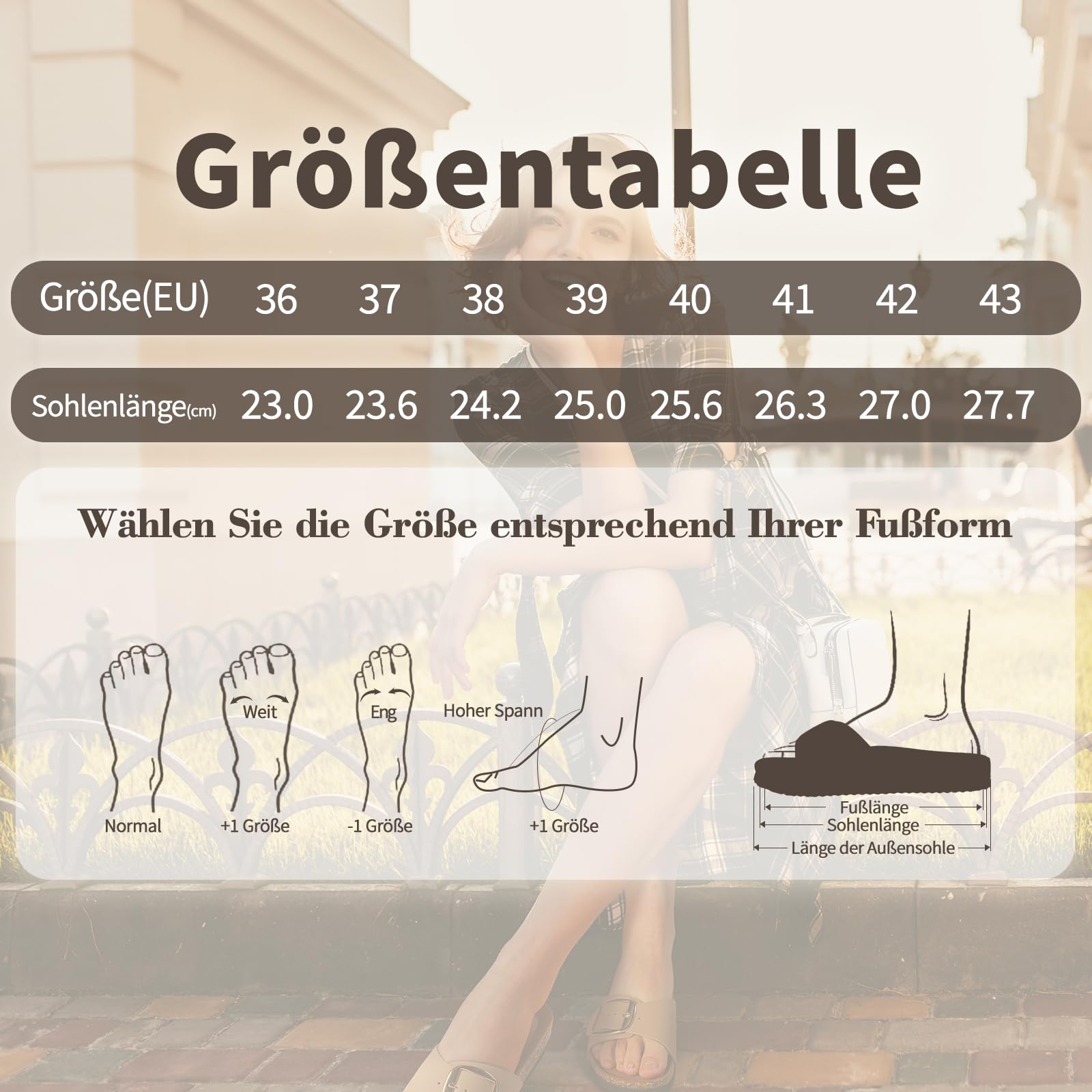 Torotto Damen Sandalen Pantoletten Bequeme Verstellbare Schnalle