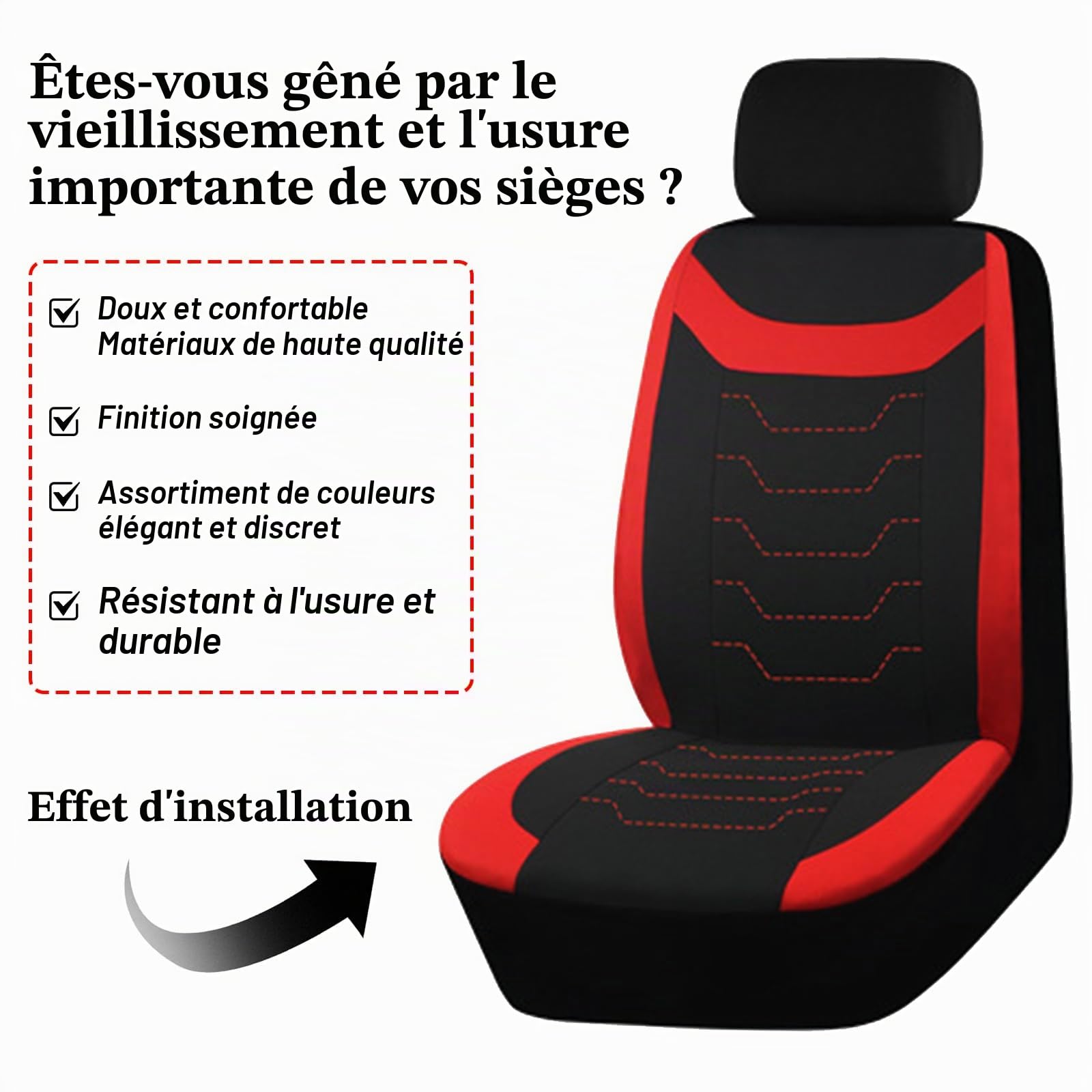 Housses de Siège Auto Complètes pour Kia EV2 2025 2026, Revêtement Imperméable en Oxford, Compatible Airbag pour Voiture SUV,B Grey