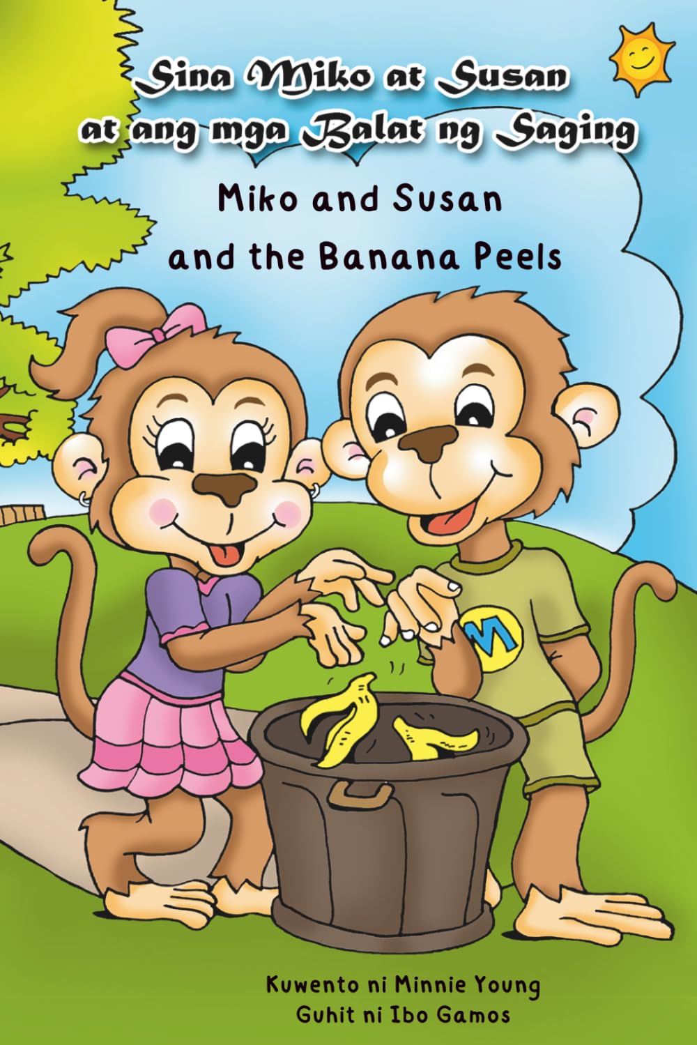Miko and Susan and the Banana Peels: Sina Miko at Susan at ang mga Balat ng Saging (Tita Minnie's Tagalog Readers)