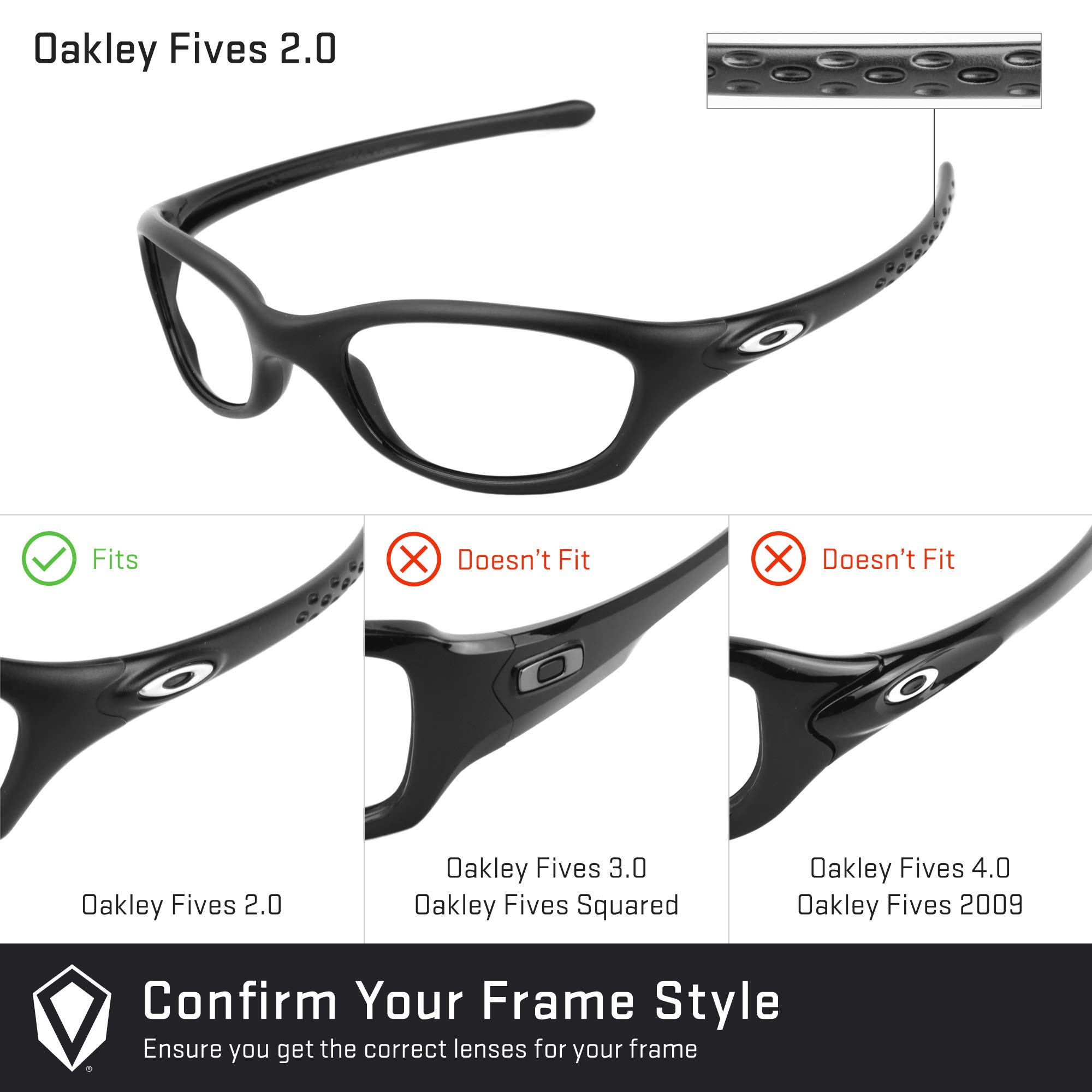 Amazon.com: Revant Replacement Lenses for Oakley Fives 2.0