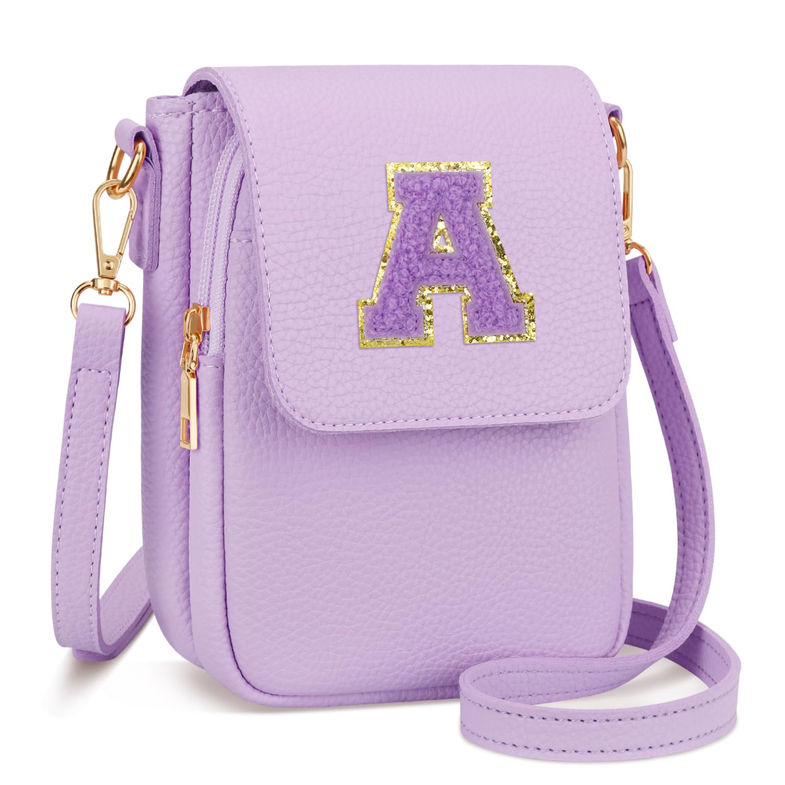 Gift for Girls Small Initial Cell Phone Purse Birthday Gift