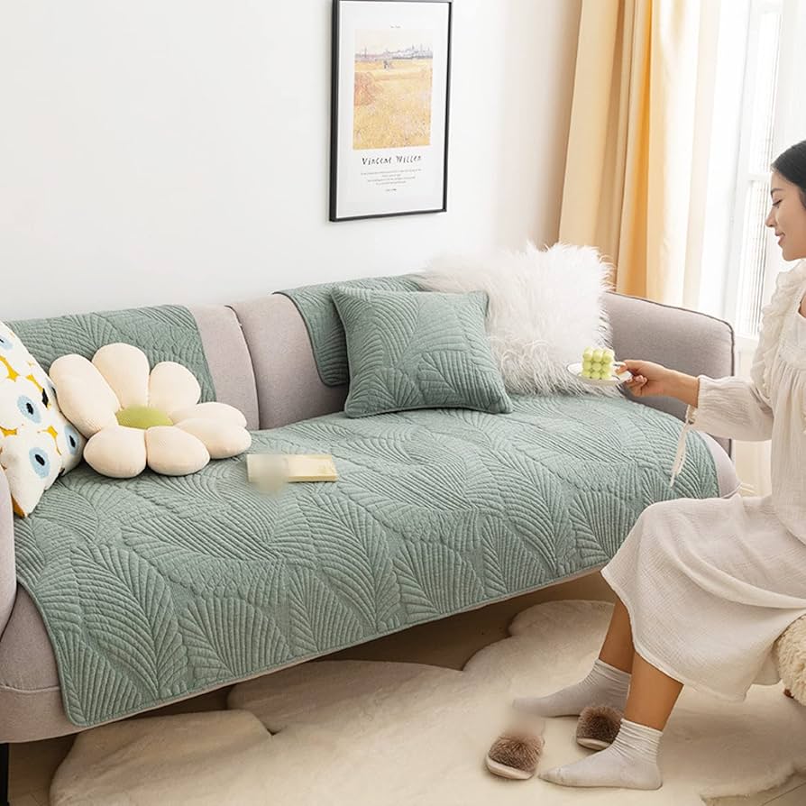 手作りソファーカバー ソファーカバー作ってみた！/裁縫/DIY - YouTube