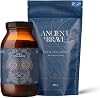 Ancient Brave Wild Collagen Powder Bundle - Pure Hydrolyzed Marine Collagen Peptides Supplement - Best Collagen Powder for Women Fish - High Protein, Fasting Friendly - Skin, Hair & Nail
