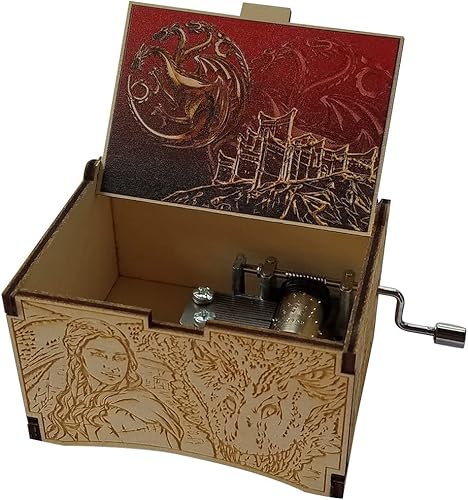 Vista 10 de TheLaser'sEdge, Caja de música de Juego de Tronos con el tema principal del título - House Lannister Casa Lannister