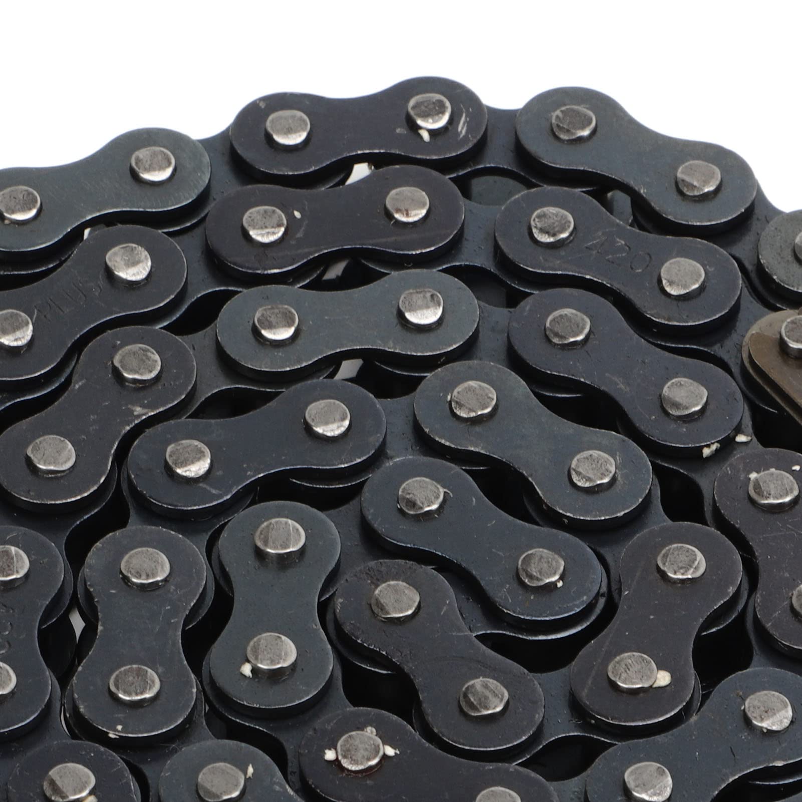 36T Chainring 420 Chain Kit Durable Aluminum Alloy Metal for DIY Scooter Bicycle Motorcycle ATV 4WD Mechanical Power Modification Complete Accessories