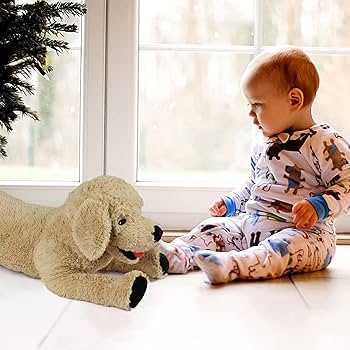 Amazon.co.jp: LotFancy 犬用ぬいぐるみ 27インチ 抱きしめたく