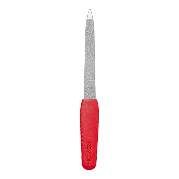 Revlon Compact Emeryl Nail File, Red, 1 Count