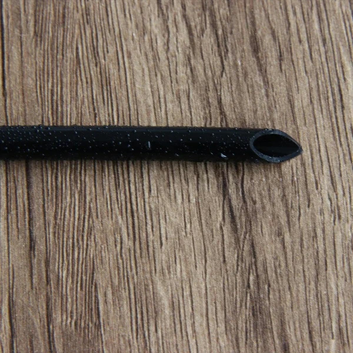 Tubo flessibile in gomma siliconica 8x12, 1/5/10 m, ID 8 mm x 12 mm, diametro esterno, tubo flessibile in silicone per pompa, nero, 10 metri, ID 8 mm x 12 mm, diametro esterno