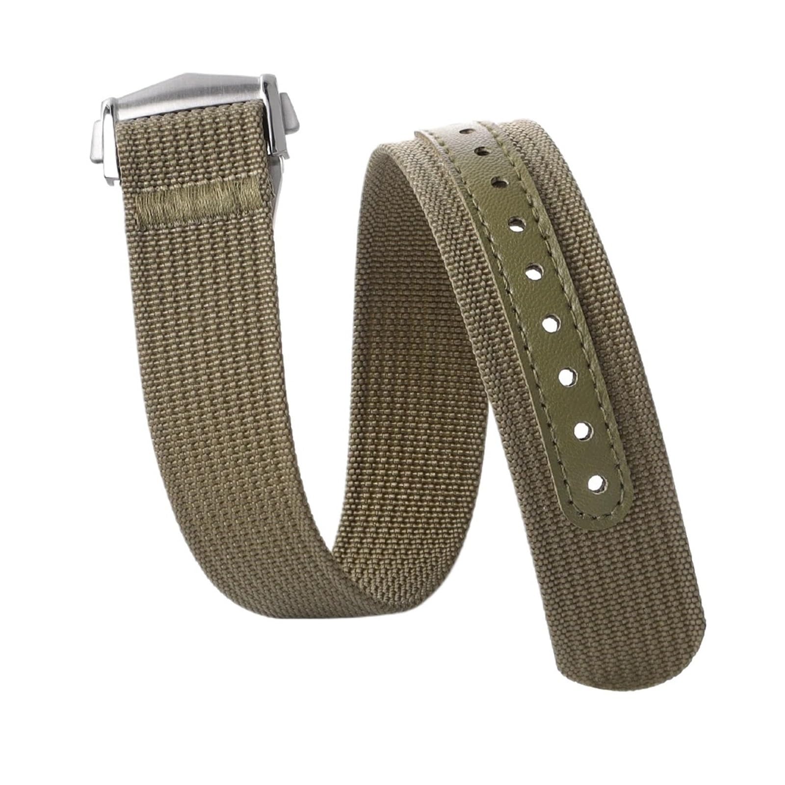 FYYFS Bracelet de montre en nylon avec fermoir déployant 20 mm