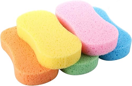 Miniatura 3 de TOPZEA 15 esponjas de lavado de autos, almohadillas de esponja de lavado grandes y gruesas para autos, bicicletas, barcos, cocina, con embalaje