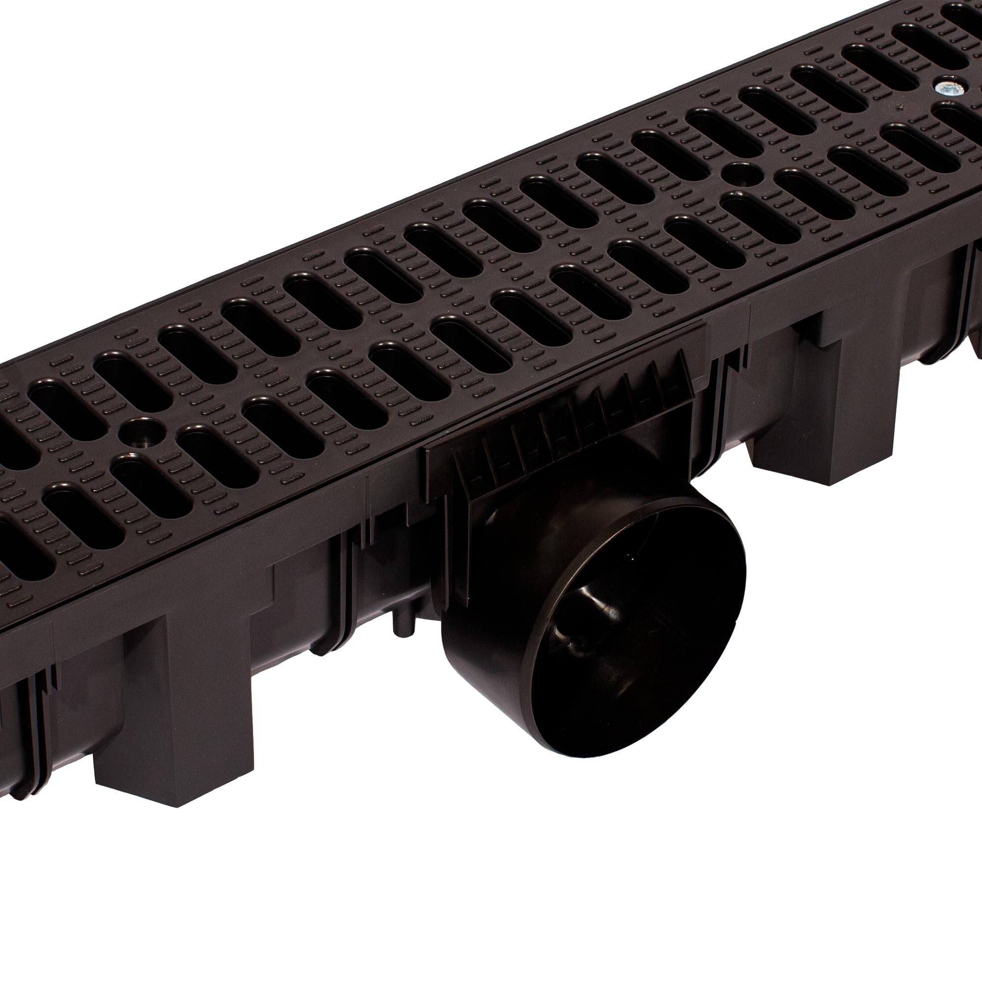 ScarMaxx - Entwässerungsrinne Set - Bodenrinne - Stegrost Classic Schwarz - Bild 10 von 91