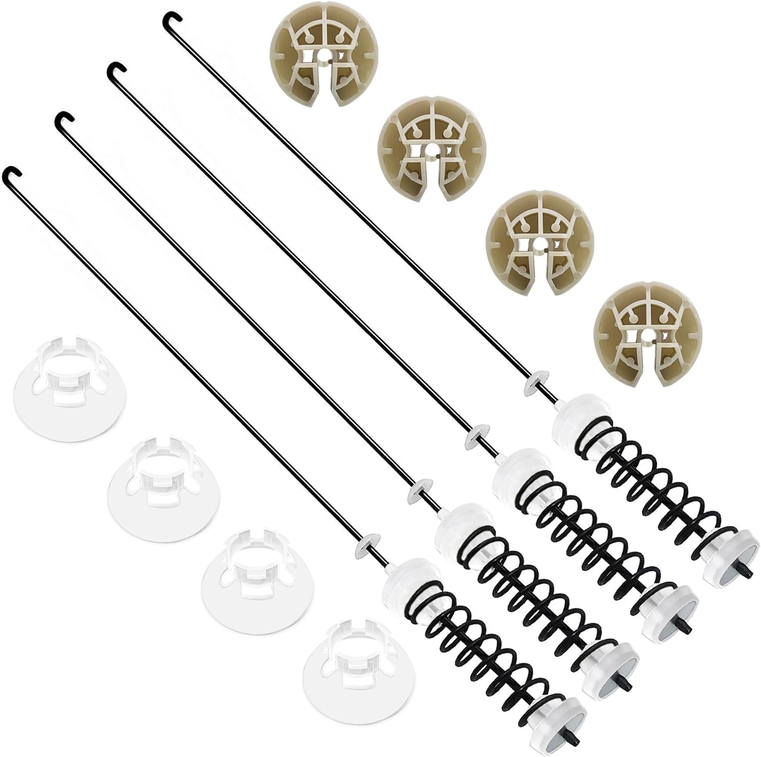 W10780048 Washing Machine Suspension Rods Kit (4 PCS) for Whirlpool