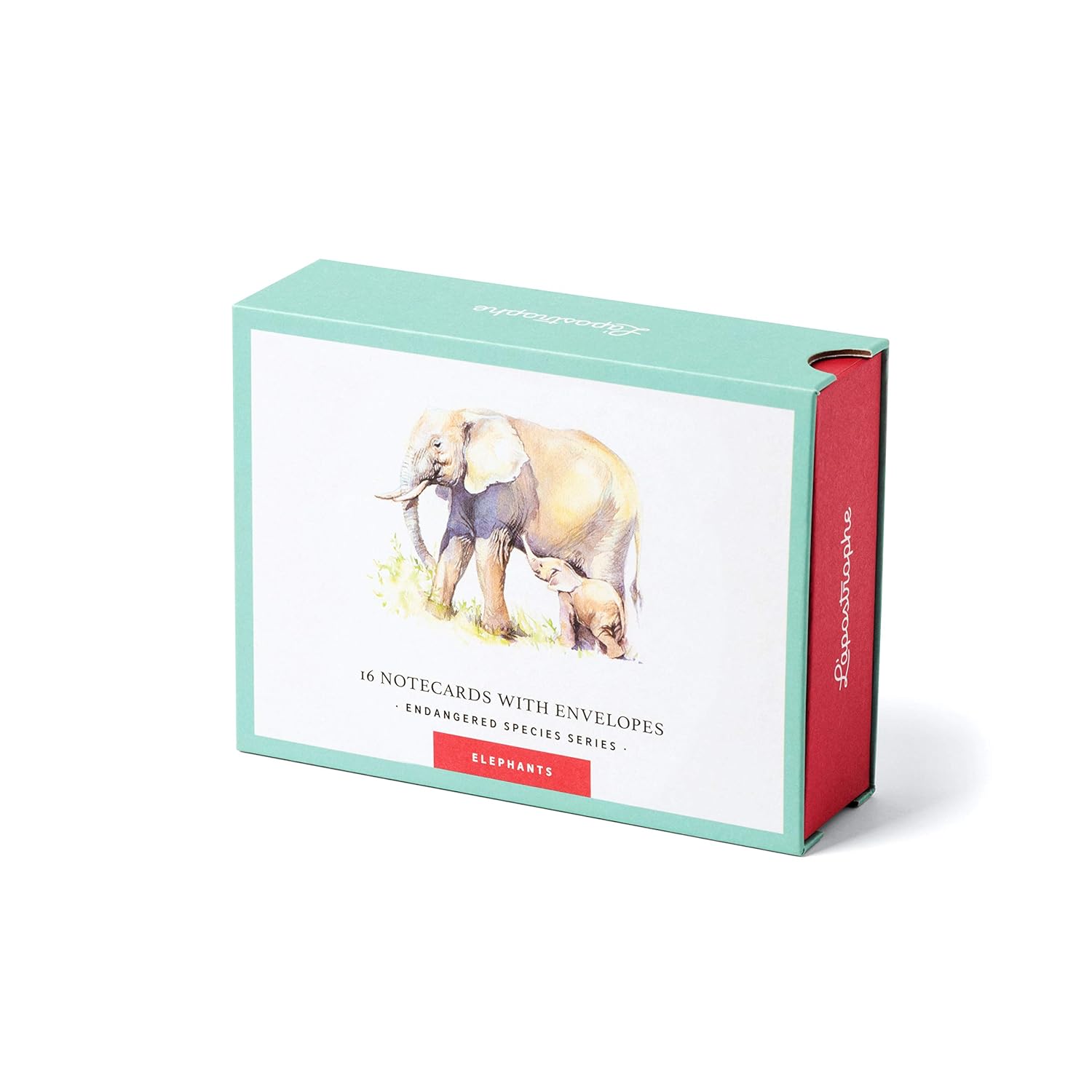 Frее Shірріng Ovеr $50 Elephant Note Cards Blank Inside with Envelopes - Stationery Greeting Notecards - Watercolor Boxed Set of 16 Assorted Animal Cards for All Occasions - Thank You Notecards