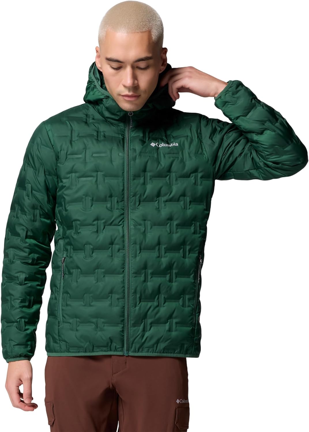 Men’s Columbia Delta Ridge II Down Hooded Jacket – Warm & Stylish