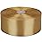 Baocuan 1-1/2 inch Champagne Gold Satin Ribbon 50 Yards Solid Fabric Ribbons Roll for Wedding Invitations, Bridal Bouquets, Sewing, Party Decorations, Gift Wrapping and More