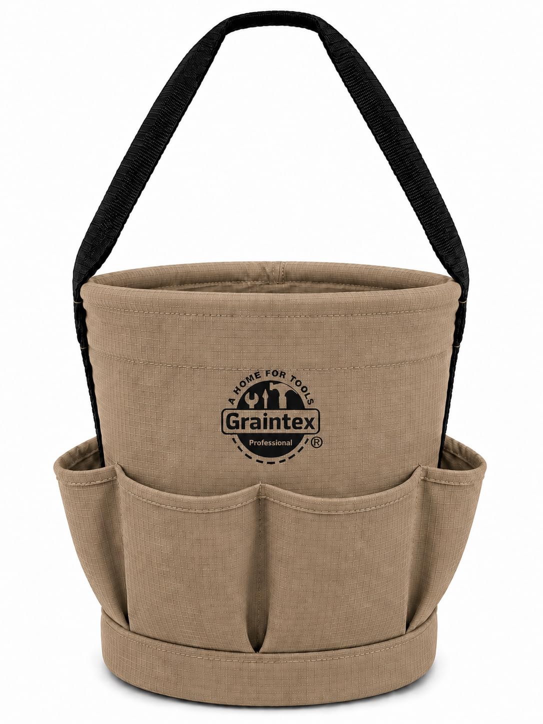 Graintex Canvas Bucket - Tool Organizer & Utility Bag -8