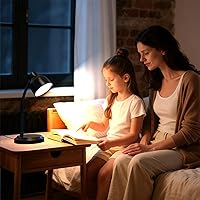 Vista 3 de LED Desk Lamp With 96 LEDs,High lumens Table lamp,Desk Lamp for Office Home,4 Brightness Dimmable Flexible Table Lamp,Reading Light with a Timer