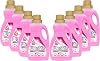 Woolite Laundry Detergent Liquid, Delicates, Hand and Machine Wash - 4 Bottles x 750 ml (Pack of 8)