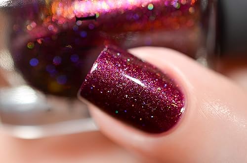 Miniatura 2203 de ILNP Madison Ave Esmalte de uñas holográfico metálico rosa antiguo