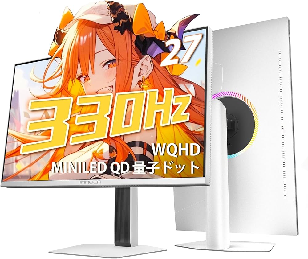 Amazon.co.jp: INNOCN MiniLED モニター 27インチ ゲーミングモニター