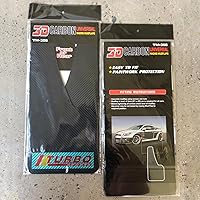 Vista 54 de Universal Mud Flaps Fits Most SUVs/MPVs, Not Full-Size SUVs- Standard Size 4-Piece Soft Glue Fenders Splash Guards Set, Heavy Duty Flexible