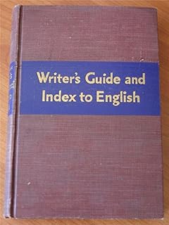 Writer's Guide and Index to English
