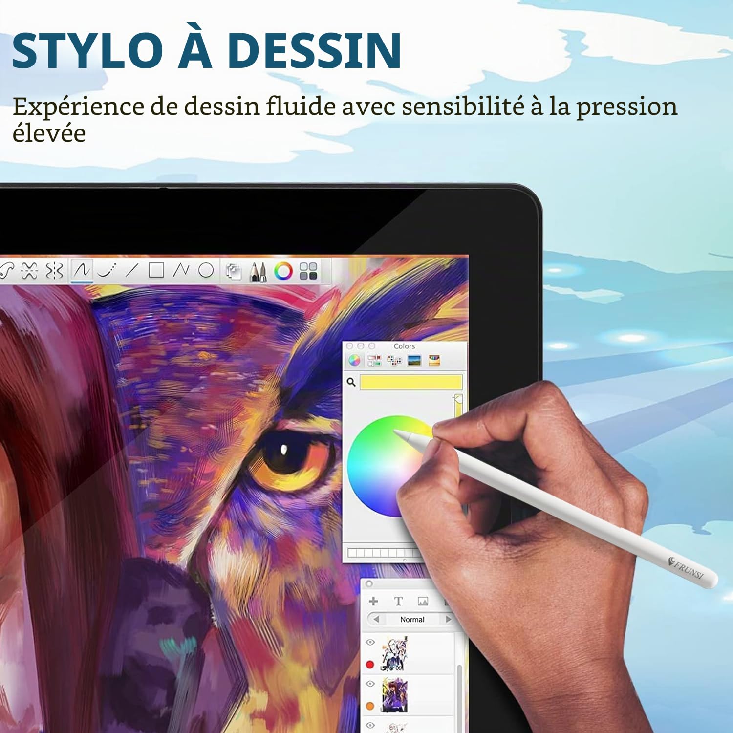 Standalone Drawing Tablet, 10 inch Drawing Tablet with Screen, No Computer Needed,FHD Displauy, Octa-Core CPU, Android 12, Drawing Digital Stylus,Perfect for Take Notes, Digital Artist, Designer