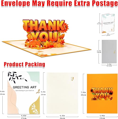 Miniatura 10 de GREETING ART Tarjeta desplegable 3D de agradecimiento, tarjeta de agradecimiento al profesor, tarjetas de felicitación emergentes, flores, tarjetas