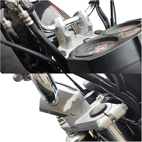 Miniatura 10 de Barra elevadora de manillar para Benelli TRK502 TRK520X para TRK 502X para TRK 502 X para TRK 502 2020 2021 Manillar de motocicleta Montaje en barra