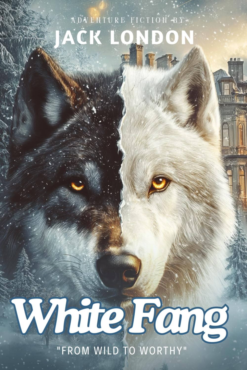 White Fang By Jack London (Illustrated & Annotated): A wild wolf-dog's journey from the savage wilderness to civilization, discovering love and ... the transformative power of human kindness.