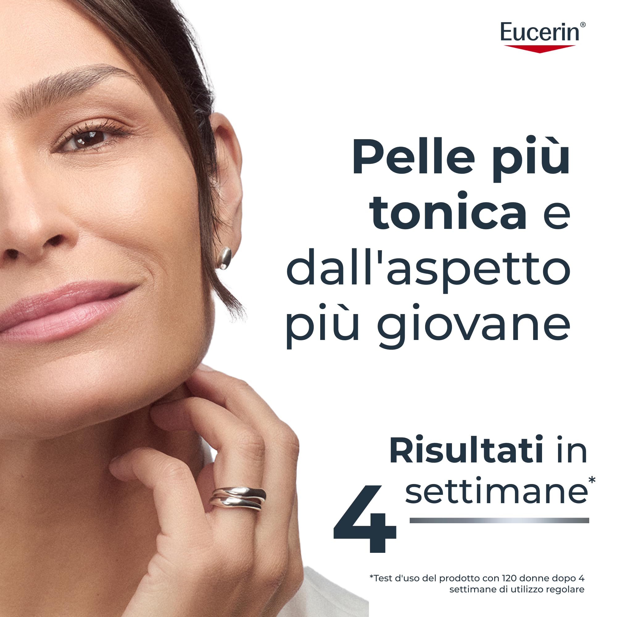 Eucerin Hyaluron-Filler Crema Notte 50 ml, Crema viso antirughe e antiossidante, Skincare con Acido Ialuronico, Rigenera e protegge la pelle, Per tutti i tipi di pelle, anche sensibile