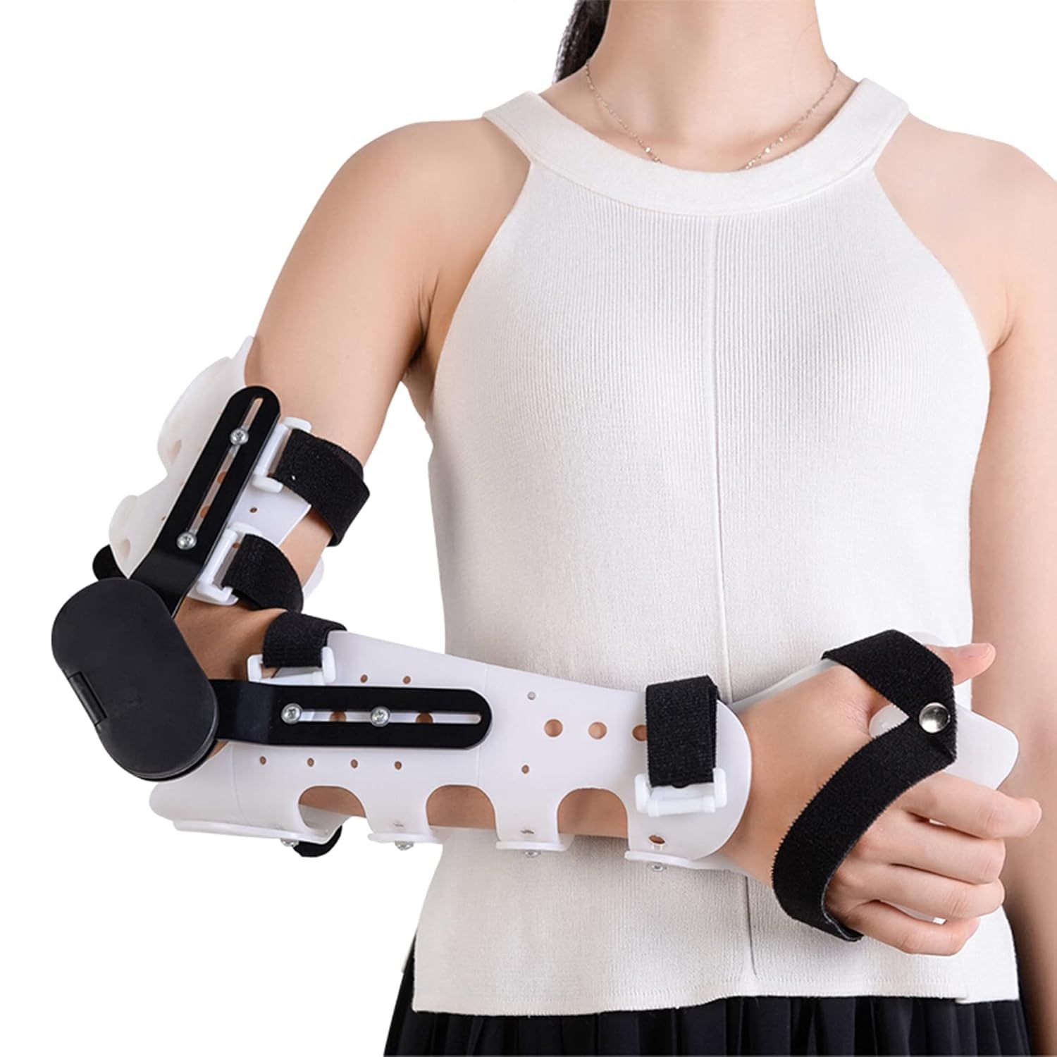 Buy WILLQ Hinged Elbow Brace for Dislocated Arm Surgery Injury Recovery ...