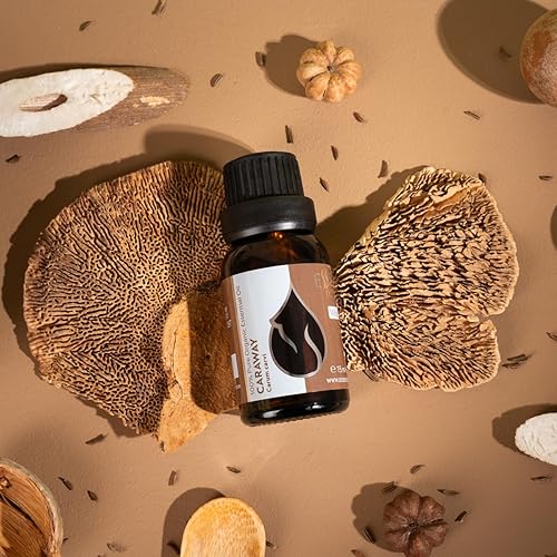 Miniatura 7 de Essences Bulgaria Aceite esencial de alcaravea orgánica, 0.51 onzas líquidas, 0.5 fl oz, Carum carvi 100% puro y natural, sin diluir, de grado