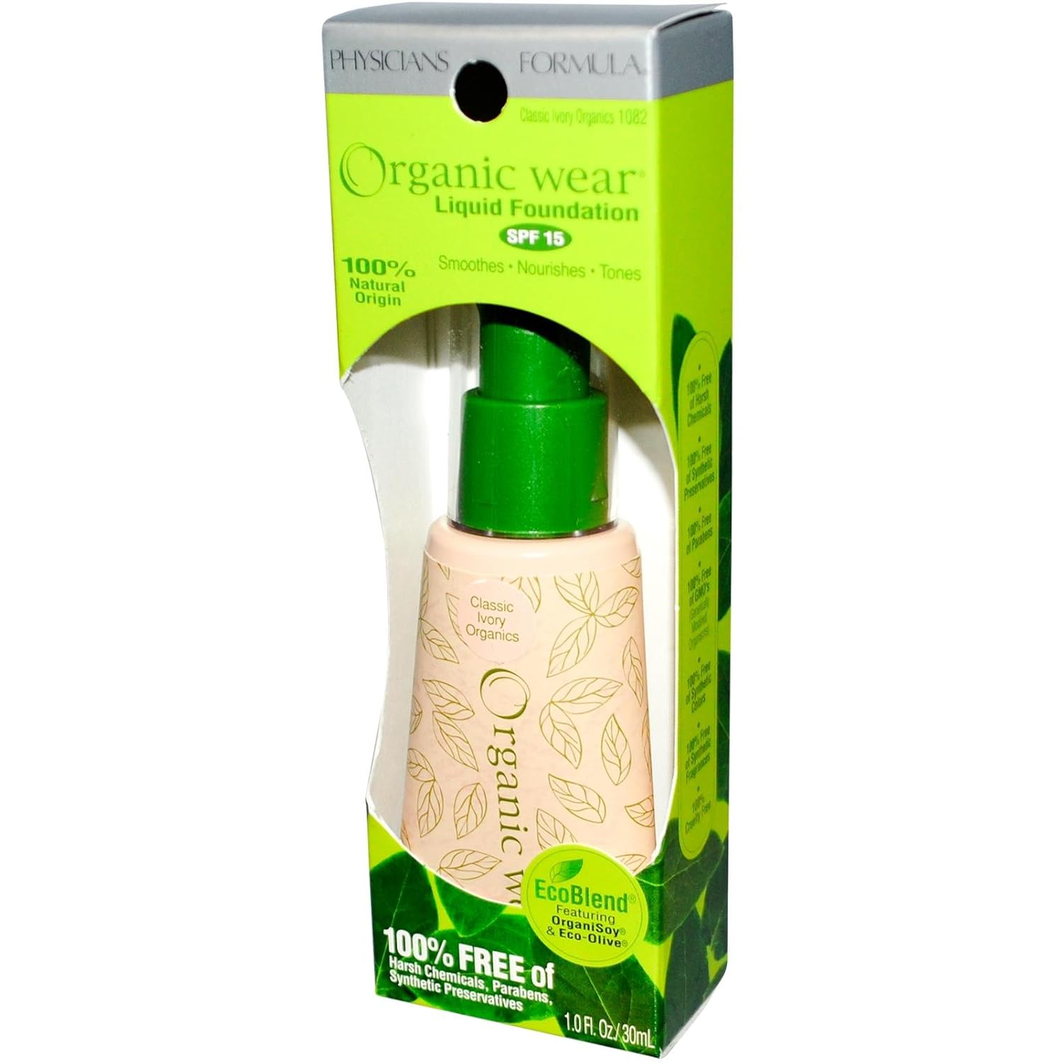 Physicians Formula Organic Wear 100 Natural Origin Liquid