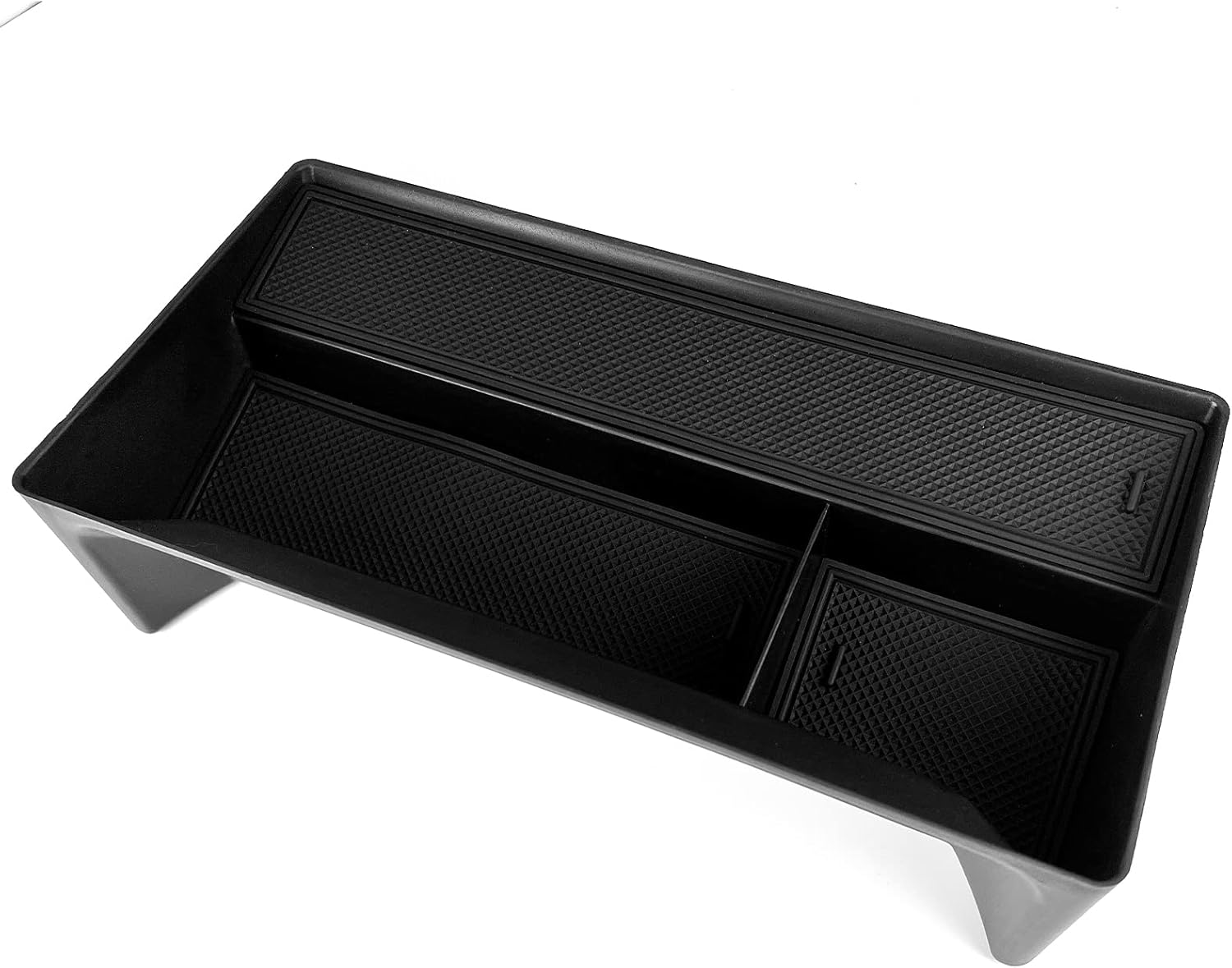 YEE PIN Compatible con Skoda Enyaq IV 2021 2022 2023 Caja de Almacenamiento para Consola Central Enyaq IV, Organizador de apoyabrazos Accesorios, Interior Control Central (Negro