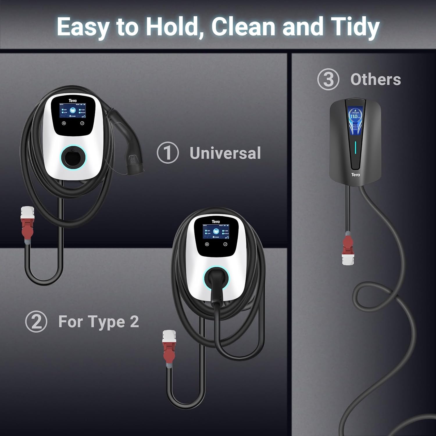 Tera EV Charger Cable Management