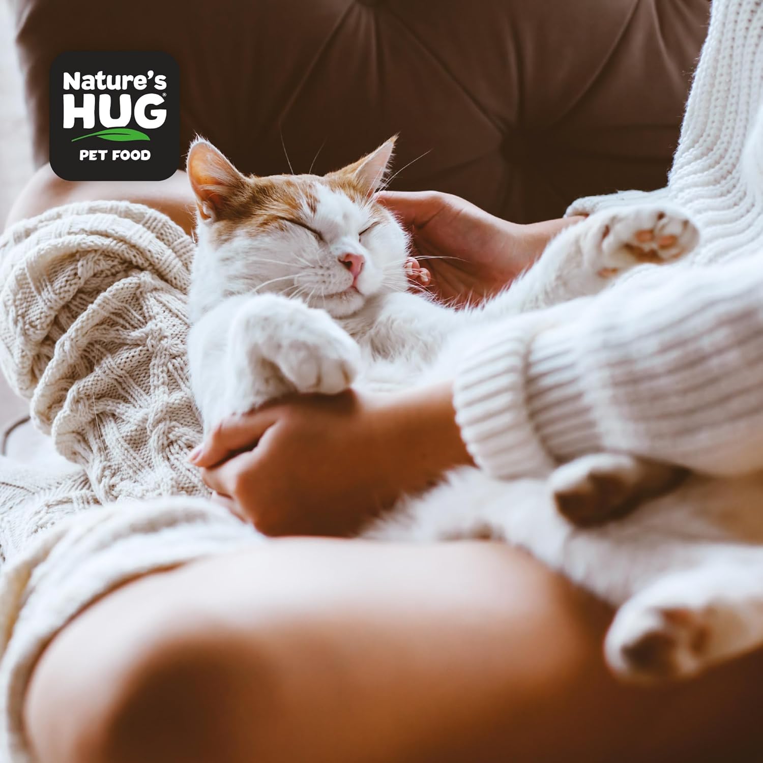Nature's HUG Hypoallergenic Dry Cat Food for Senior Support Vitality – Complete & Balanced Nutrition, Sensitive Stomach Support, High-Protein, Grain Free – 10lb