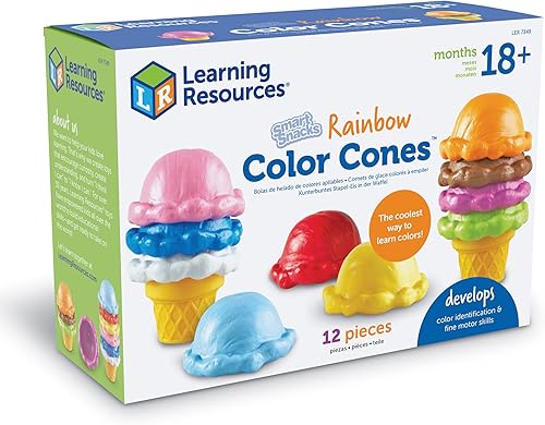 Miniatura 7 de Cucuruchos de helado coloridos Learning Resources Smart Snacks